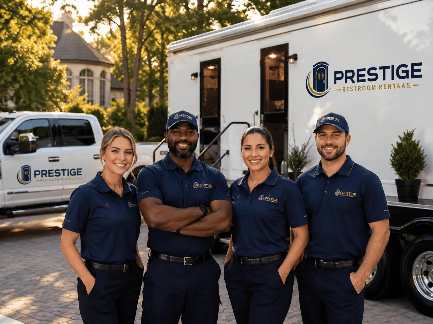 Trusted Luxury Portable Restrooms company in Stevinson, CA
